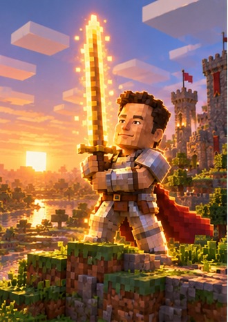Craft Sword Elon world scene 1