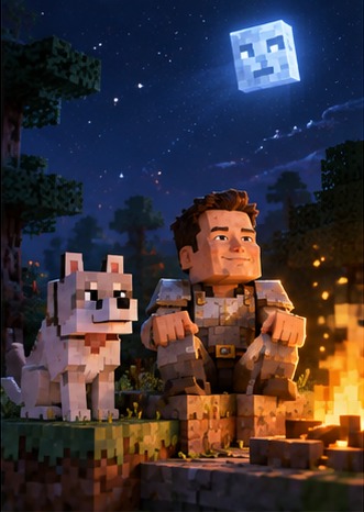 Craft Sword Elon world scene 2
