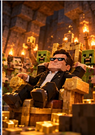 Craft Sword Elon world scene 10